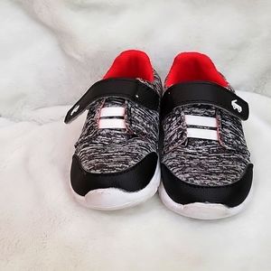 Toddler See Kai run basics Stryker sneakers – black/red interior – size 5